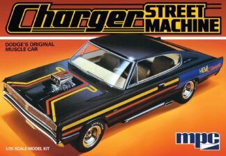 MPC 1967 Dodge Charger Street Machine 1/25 Model Kit MPC1028